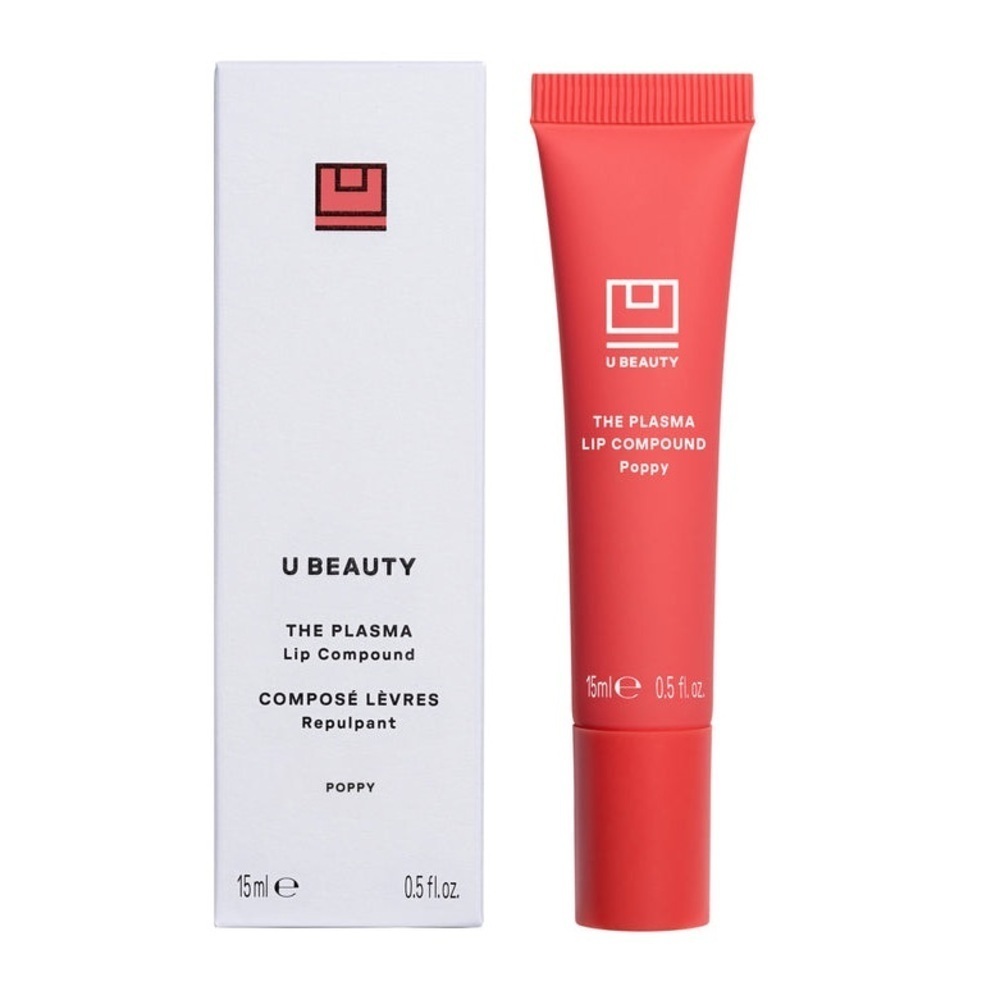 U Beauty POPPY The Plasma Lip Compound Tinted | NEW | Ceramide Peptide | UBEAUTY
